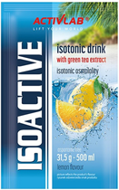 Napój izotoniczny ActivLab Isoactive 31.5 g Green Tea-Lemon (5907368827803) - obraz 1
