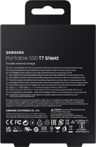 Dysk SSD Samsung Portable T7 Shield 2TB USB 3.2 Type-C Czarny (MU-PE2T0S/EU) - obraz 10