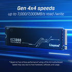 Dysk SSD Kingston KC3000 4TB M.2 2280 NVMe PCIe Gen 4.0 x4 3D TLC NAND (SKC3000D/4096G) - obraz 7