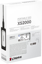 Przenośny dysk SSD Kingston XS2000 4 TB USB 3.2 Gen2 (2x2) typu C IP55 3D NAND (SXS2000/4000G) - obraz 7