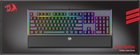 Клавіатура дротова Redragon Aryaman RGB USB Black OUTEMU Blue (RED-K569RGB) - зображення 11
