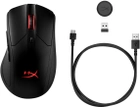 Mysz komputerowa HyperX Pulsefire Dart Wireless Gaming, czarna (4P5Q4AA) - obraz 7