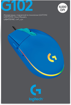 Миша Logitech G102 Lightsync USB Blue (910-005801) - зображення 4