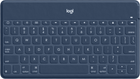 Клавіатура бездротова Logitech Keys-To-Go для iPhone iPad Apple TV Classic Blue (920-010060) - зображення 1