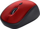 Mysz komputerowa Trust YVI+ ECO Wireless Czerwona (24550) - obraz 2