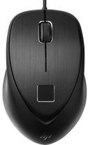 Миша HP Fingerprint USB Black (4TS44AA) - зображення 1