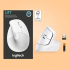 Mysz komputerowa Logitech Lift Vertical Ergonomic Bezprzewodowa/Bluetooth Biała (910-006475) - obraz 5