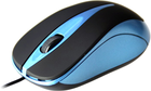 Mysz komputerowa Media-Tech Plano USB czarno-niebieska (MT1091B) - obraz 1
