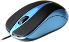 Mysz komputerowa Media-Tech Plano USB czarno-niebieska (MT1091B) - obraz 1