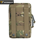 Универсальная тактическая сумка MOLLE вертикальная сумка для мелочей MC IDOGEAR BG3578 Премиум качество армии США Мультикам - изображение 3