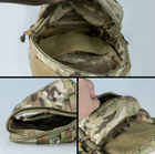Сумка для тактичного жилета-рюкзака IDOGEAR BG3530 MOLLE 3 л преміум якість армії США Мультикам - зображення 4