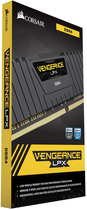 Оперативна пам'ять Corsair DDR4-3200 16384MB PC4-25600 (Kit of 2x8192) Vengeance LPX Black (CMK16GX4M2E3200C16) - зображення 6