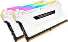 RAM Corsair DDR4-3200 16384MB PC4-25600 (zestaw 2x8192) Vengeance RGB Pro biały (CMW16GX4M2C3200C16W) - obraz 3