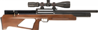 PCP Гвинтівка Zbroia Козак 550/290 FC з оптичним прицілом 4х32 і чехлом Дерево - зображення 4