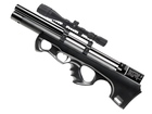 PCP Гвинтівка Raptor 3 Compact з оптичним прицілом 4х32 і чехлом - зображення 2