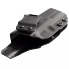 Кобура поясная Glock 17, 22, 31 с клипсой кайдекс, черный - изображение 1