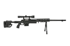 Снайперська гвинтівка L96 MB4411D з оптикою і сошками [WELL] - изображение 3