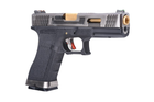 Пістолет Glock 17 Force Metal Blk-Silver-Gold GBB [WE] - изображение 6