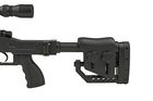 Снайперська гвинтівка L96 MB4411D з оптикою і сошками [WELL] - зображення 10