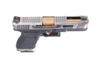 Пістолет Glock 17 Force Metal Blk-Silver-Gold GBB [WE] - зображення 10