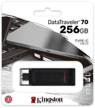 Pendrive Kingston DataTraveller 70 256 GB USB typu C. czarny (DT70/256 GB) - obraz 8