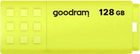 Goodram UME2 128GB USB 2.0 Yellow (UME2-1280Y0R11) - зображення 2
