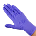 Перчатки нитриловые Medicom Advanced размер M фиолетовые 100 шт - изображение 3