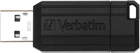 Pendrive VERBATIM PinStripe USB 16 GB Czarny (49063) - obraz 2