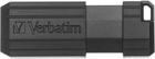 Pendrive VERBATIM PinStripe USB 16 GB Czarny (49063) - obraz 3