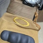 Перчатки тактические беспалые без пальцев бежевые койот размер L - изображение 3