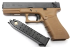 Пістолет Glock 18C Gen4. WE Metal Tan Green Gas - зображення 3