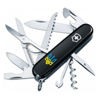 Нож Victorinox Huntsman Ukraine 91мм Трезуб син-желт. (1049-Vx13713.3_T0016u) - изображение 1