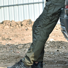 Штани Карго чоловічі, тактичні Ріп-Стоп, військові демісезонні, розмір ХL, колір хакі Код 69-0028 - зображення 3