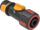 Коннектор для шланга Fiskars с механизмом ВКЛ/ВЫКЛ 19 мм (3/4") (1027087)