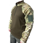 Убакс ubacs тактическая военная боевая рубашка под бронежелет мультикам размер (XL) 52-54 рост 170 - изображение 3