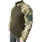 Убакс ubacs тактическая военная боевая рубашка под бронежелет мультикам размер (L) 50-52 рост 170 - изображение 3
