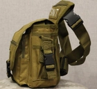 Тактична поясна сумка Swat Tactical з кріпленням на стегна Coyote (300-coyote) - зображення 7