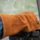Перчатки огнестойкие Leather Naturehike NH20FS042 коричневые - изображение 4