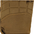 Перчатки мужские Mil-Tec размер L регулируемые для правоохранительных органов водонепроницаемые и прочные Койот - изображение 5