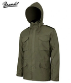 Військова куртка-парка BRANDIT 2in1 7XL Олива (Alop) - изображение 5