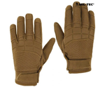 Перчатки мужские Mil-Tec размер S с TPR защитой для страйкбола защита рук под ударов прочные и легкие Койот - изображение 3