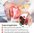 Обезболивающий пластырь от боли в суставах Sumifun KNEE PATCH самонагревающиеся лечебные с экстрактом полыни 12 штук - изображение 5