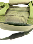Тактична адмін сумка адмін панель з ручками та регульованим ремінем кольор хакі - зображення 3