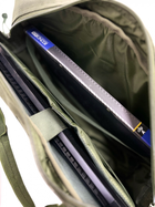 Тактична адмін сумка адмін панель з ручками та регульованим ремінем кольор хакі - зображення 8