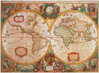 Пазли Clementoni Стародавня мапа 1000 елементів (31229) - зображення 2