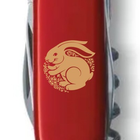 Ніж Victorinox Spartan Zodiac Red "Щасливий Кролик" Bronze (1.3603_Z2165u) - изображение 4