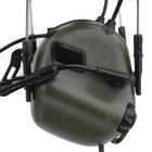 Активні тактичні навушники з мікрофоном Earmor M32 MOD4 Olive + батарейки - зображення 5