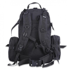 Рюкзак тактический TactPro 55 л с подсумками черный (R000148) - изображение 5