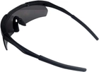 Захисні окуляри Buvele для спортивної стрільби 3 лінзи Чорні (Z13.12.5.8.003) - зображення 4