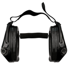 Навушники тактичні активні Sordin Supreme Pro Neckband Black із заднім тримачем під шолом - зображення 3